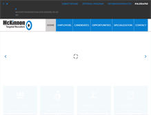 Tablet Screenshot of mckinnon.com